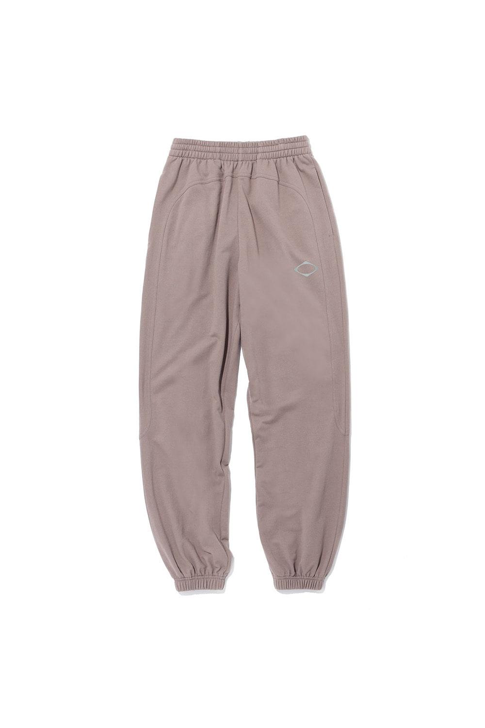 RHOMBUS SWEAT PANTS_ROSE BROWN