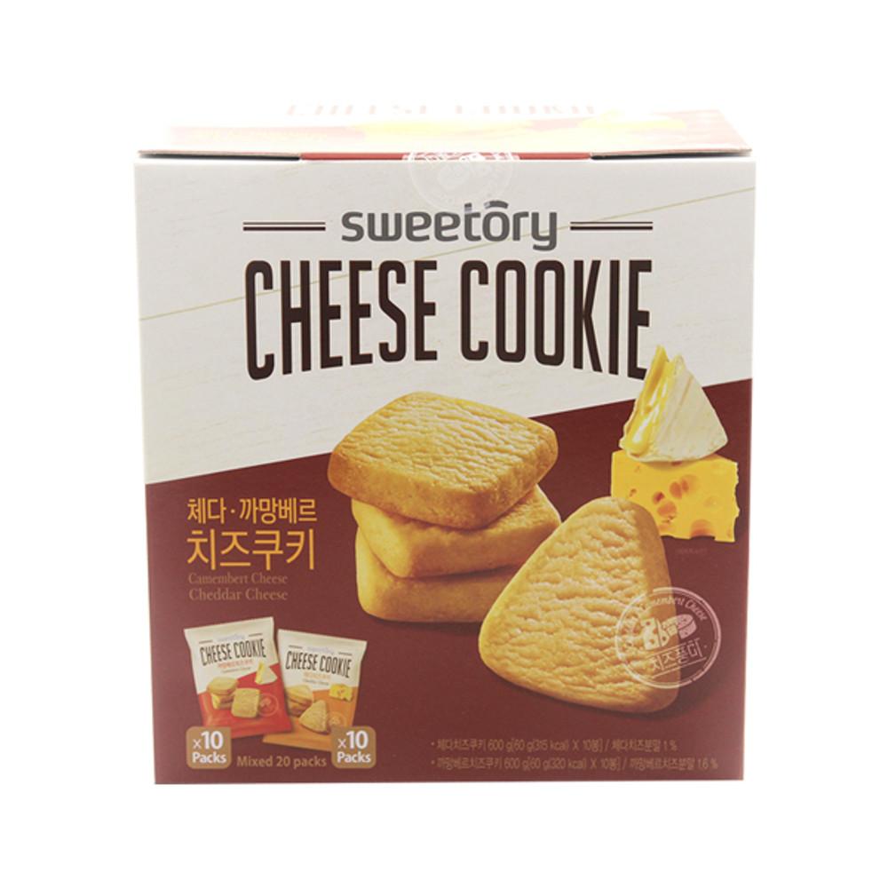 스위토리 치즈쿠키 60g x 20팩 1200g 까망베르 체다 각10봉