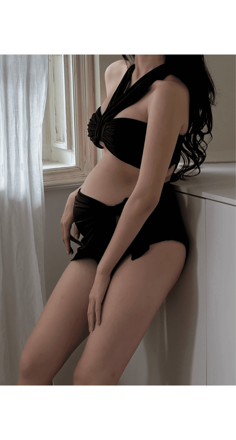 {MADE} Flomer shirring Bikini