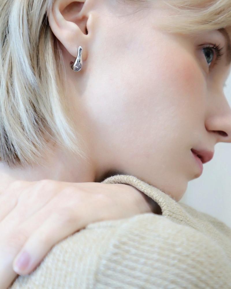 [9차 리오더][Silver925]Waterdrop Earring(Silver)