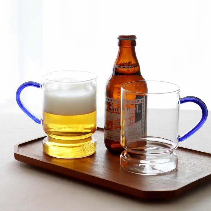 고블렛 머그컵 홈카페 내열유리컵 500ml