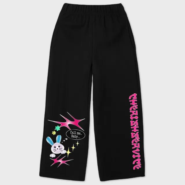 네온토끼 WIDE PANTS