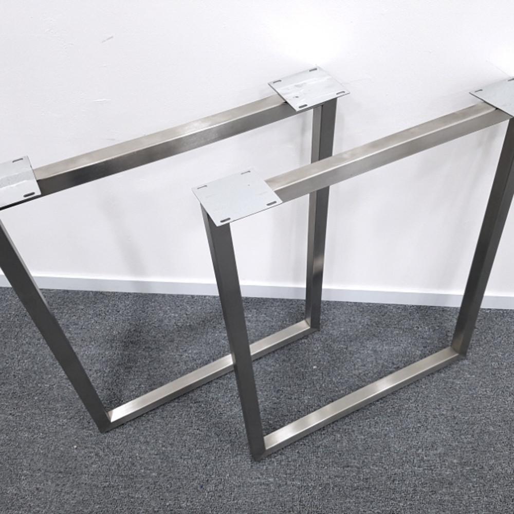 스테인레스 사각 철제 테이블다리 식탁 책상다리 (낱개상품)