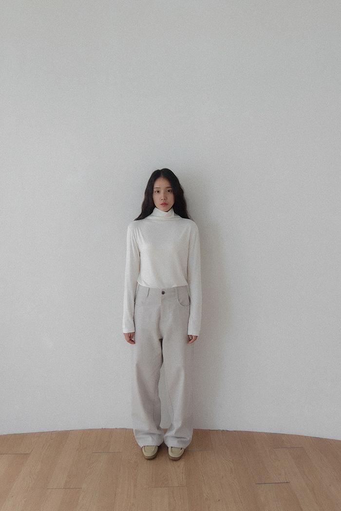 DAY COTTON PANTS - GREY