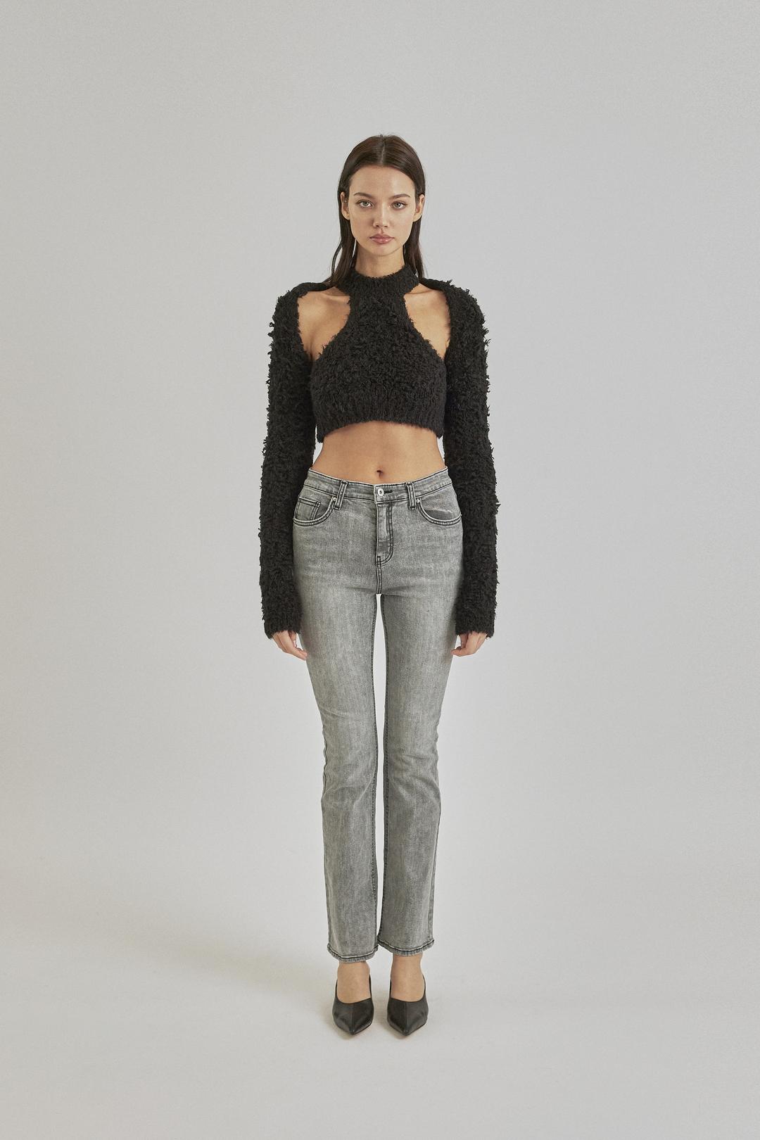 5502 Bootcut grey jeans