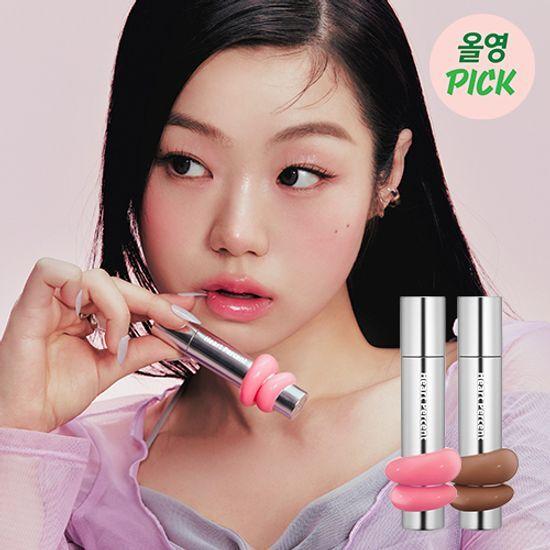 [NEW컬러] 하트퍼센트 도트 온 무드 원 웨이 글로이 틴트 14colors