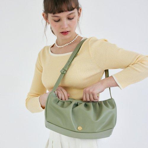 NEUF PLEATS BAG_Pistachio