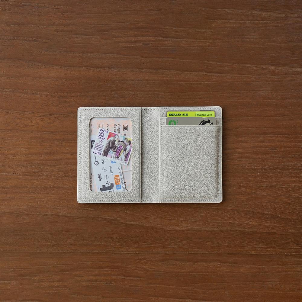 Slit Frame Card Holder / Light gray