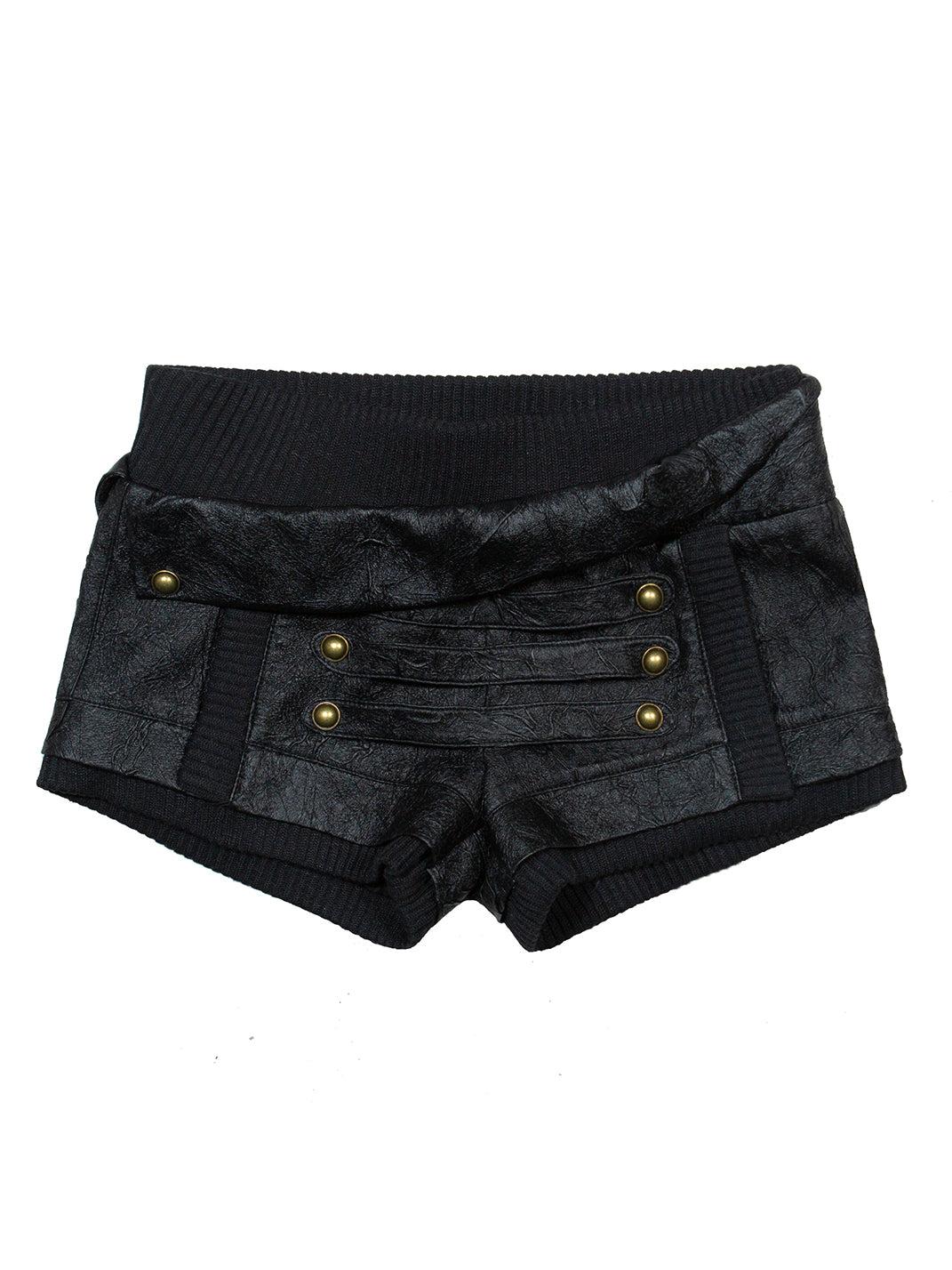 ARIADNAw | Low-Waisted Shorts - Black / S