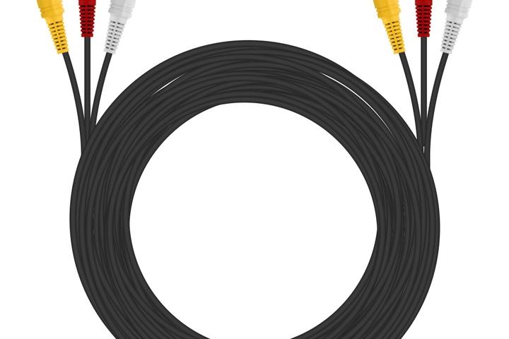NEXT 3RCA 3선 케이블 9M 캠코더 TV 모니터 케이블 NEXT-1596ST-3RC