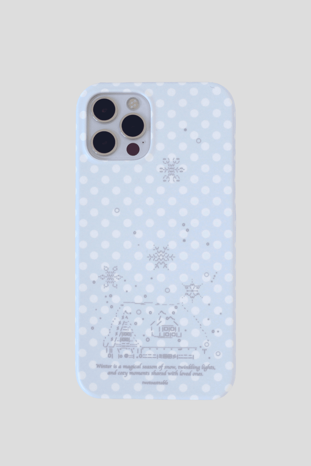 Winter Snow case (Blue)