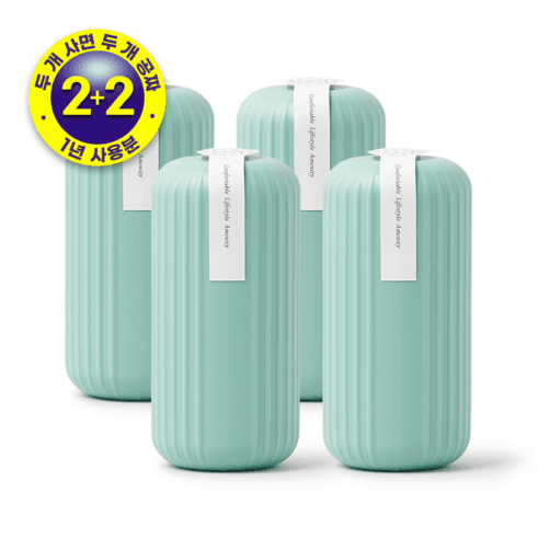 CLA LIFECARE 클린 자동 대용량 변기 세정 클리너, 250g, 4개 - 변기세정제 | 쿠팡
