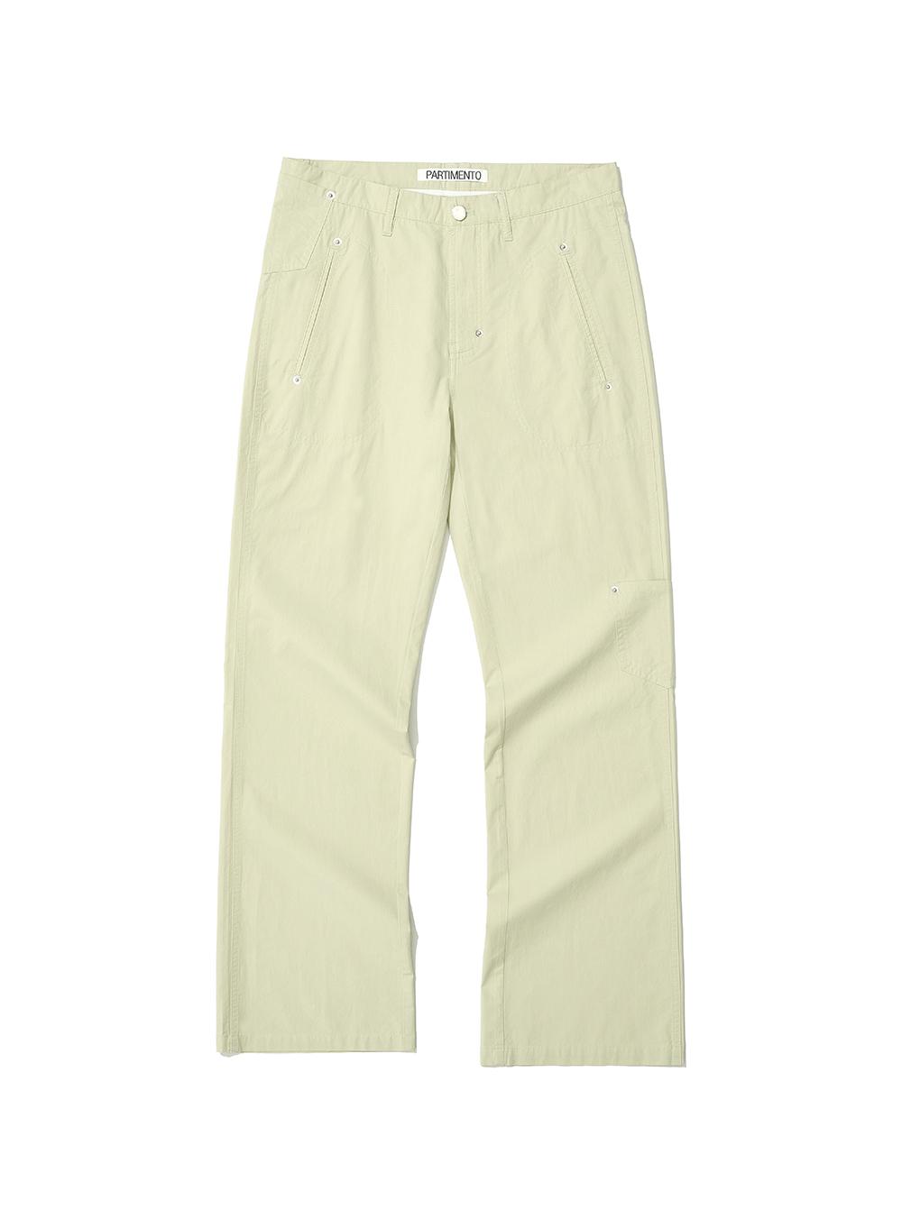 [WOMEN] LOWRISE POCKET POINTED PANTS_KHAKI