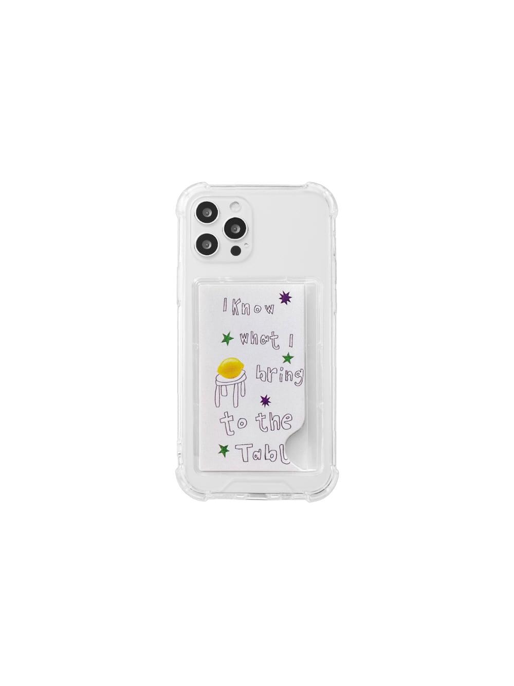 LEMON CARD CASE