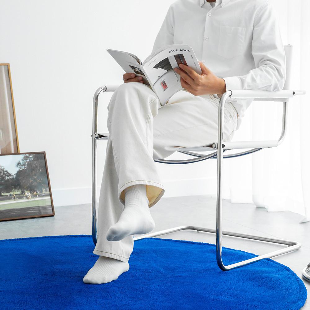 먼지없는 워셔블 코지 원형 러그 거실카페트 미니 사계절 단모