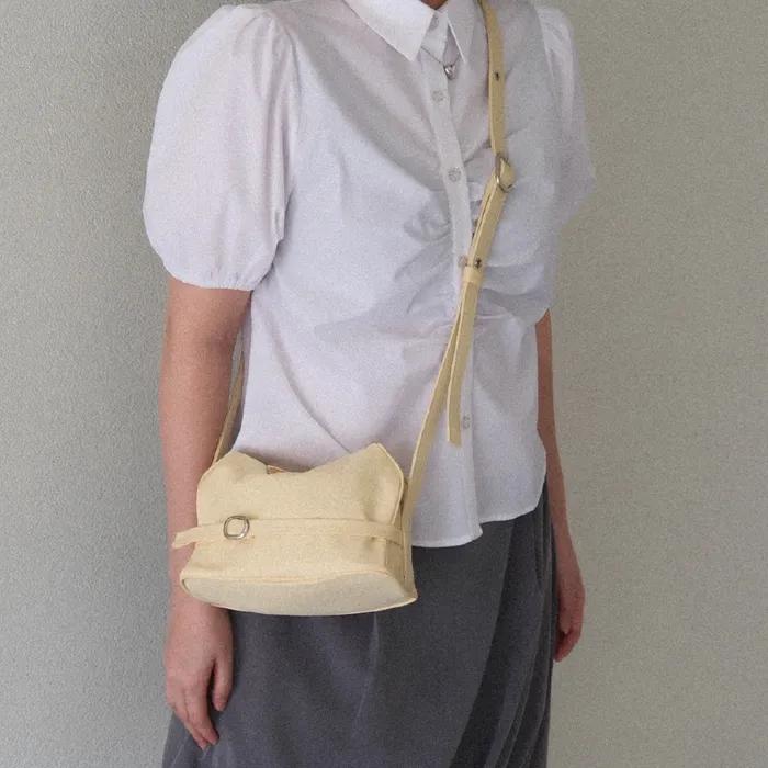 POTY MINI CROSS BAG / LEMON YELLOW