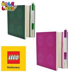 정식라이센스 레고 다이어리와 펜 바이올렛 그린 노트_P338644396