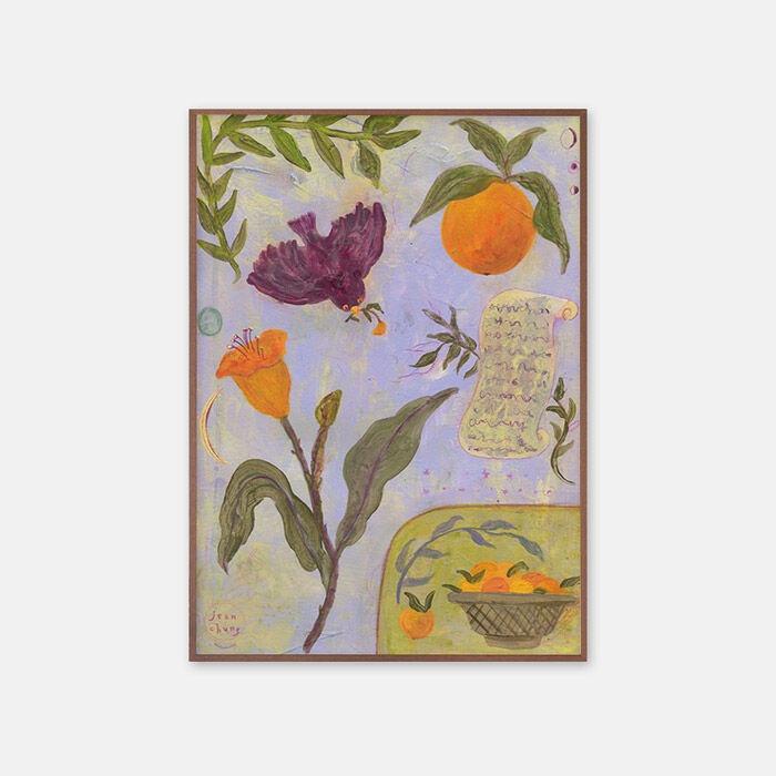 Jean Chung 작가, Between Winter and Spring 포스터