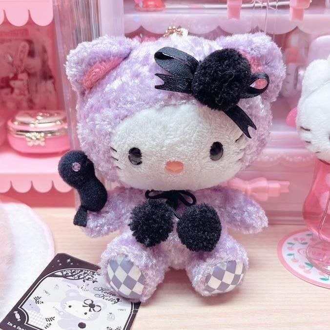 보라 곰 키티 마스코트