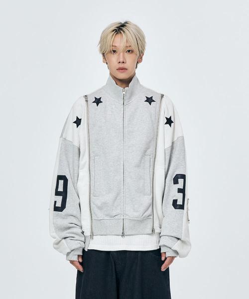ASSEMBLY TRACK TOP GREY