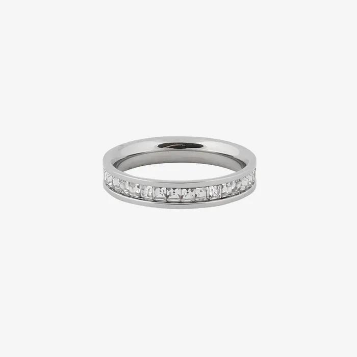 THIN ICY SS RING