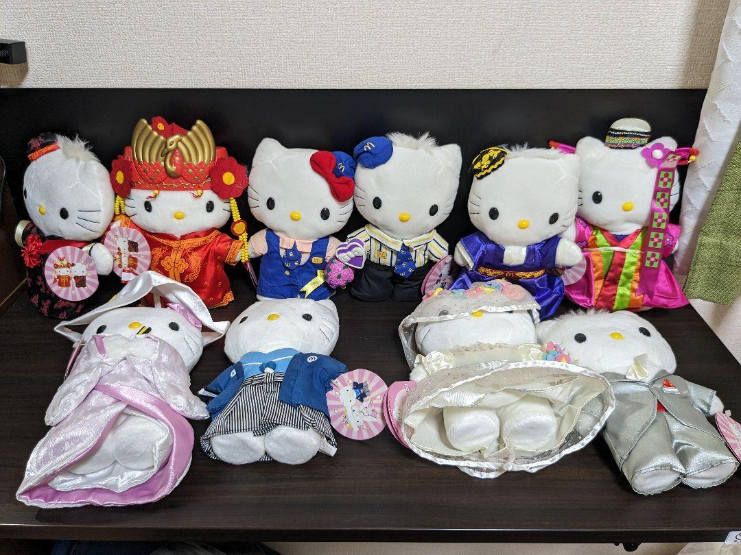 ハローキティ希少！レア！2000年 マクドナルドキティ　ダニエルぬいぐるみ10個 Yahoo!オークション - 2000年 マクドナルド ミレニアム記念