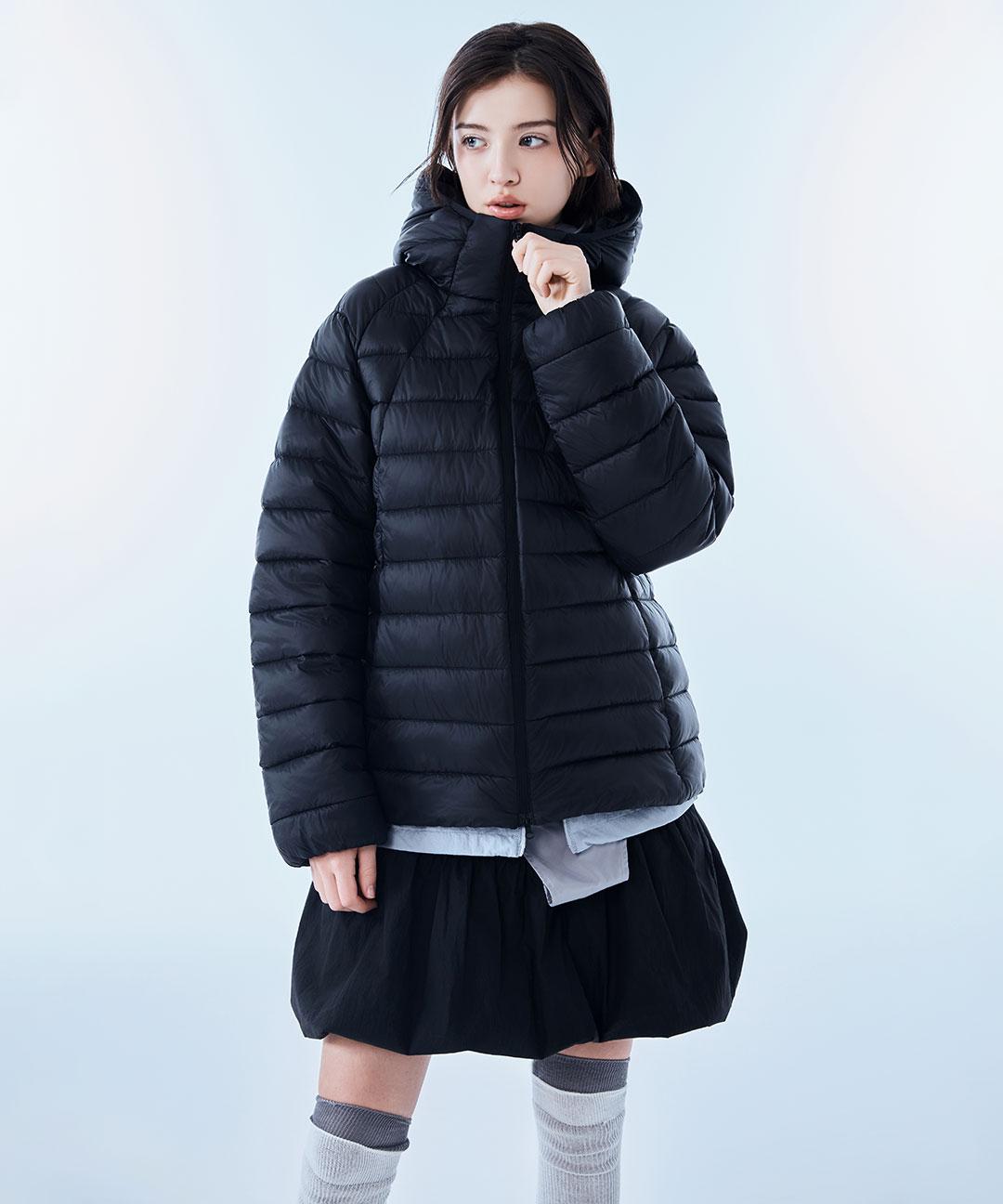 스파오 [씬라이트] 여성 후드 재킷_SPJPG11G31