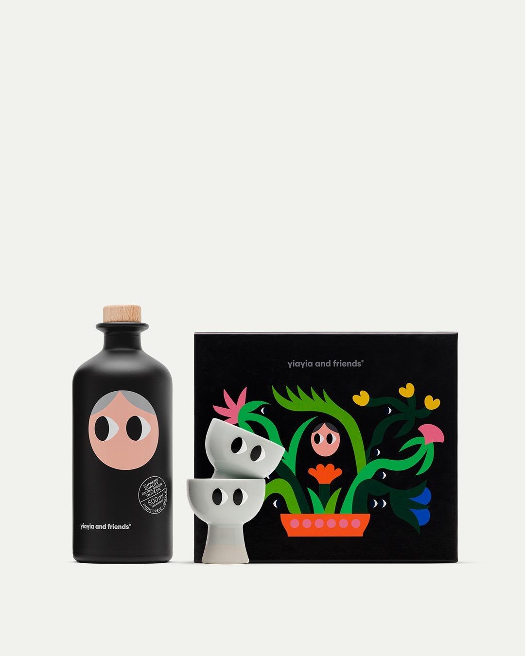 [예약판매] 엑스트라 버진 올리브 오일 & 아이즈 구슬잔 세트