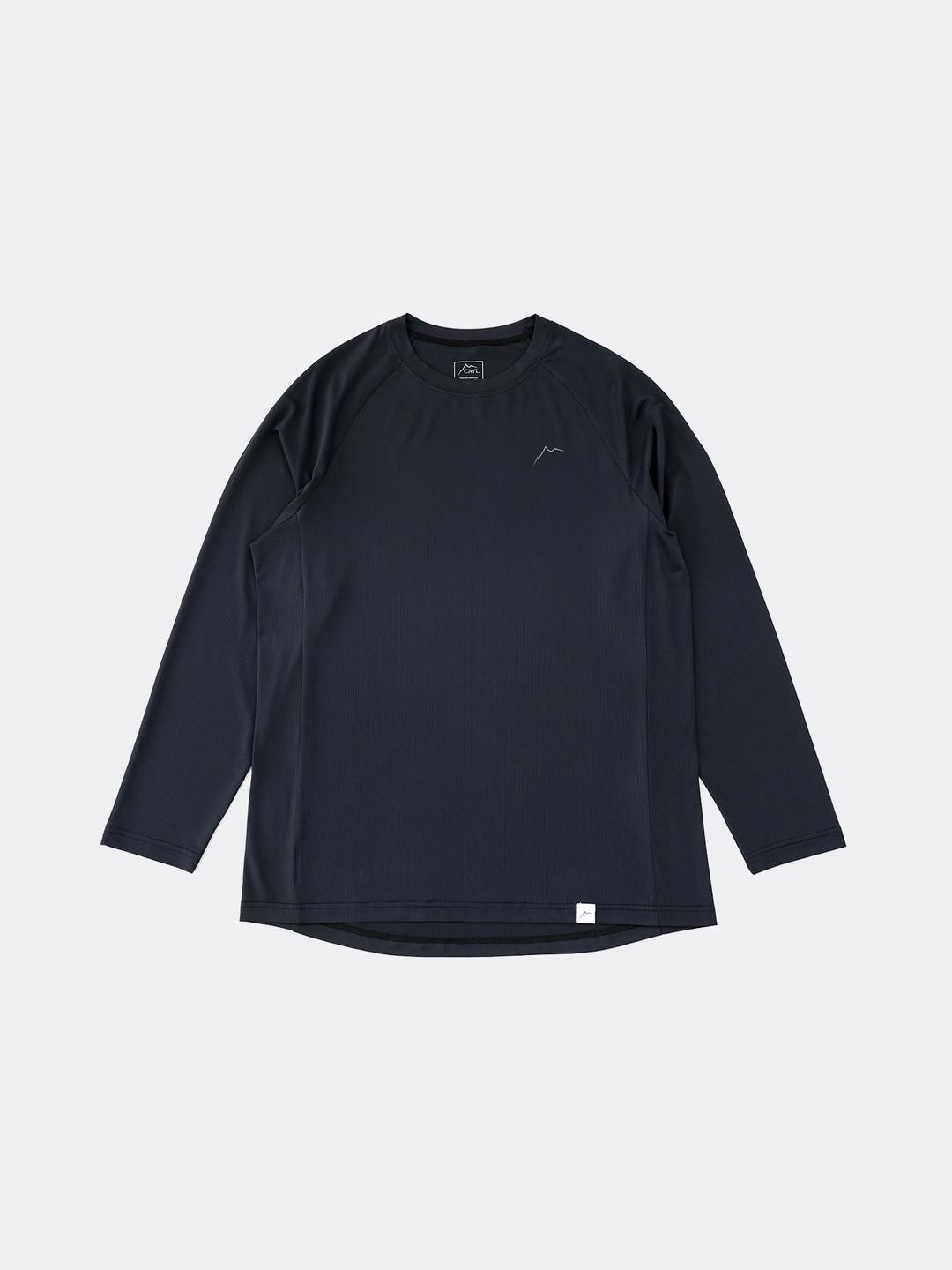 케일 LOGO AIR LONG SLEEVE-BLACK