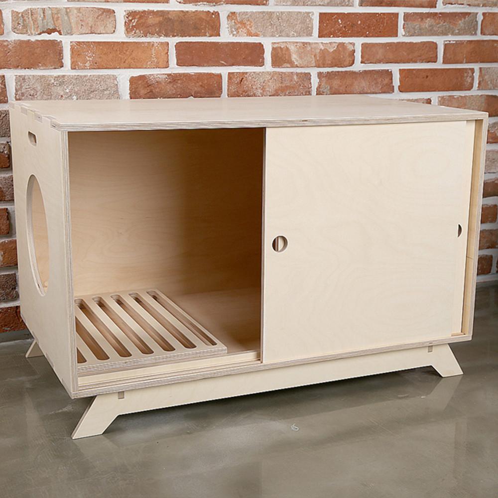 모던 큐브 화장실 고양이 화장실 사막화 방지