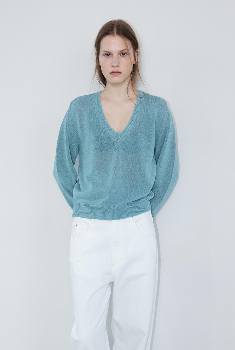 [H8 EXCLUSIVE] MELLOW SUMMER SWEATER (OCEAN)