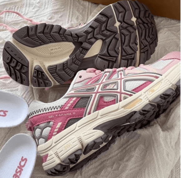 아식스 젤 카하나 8 핑크 우먼스