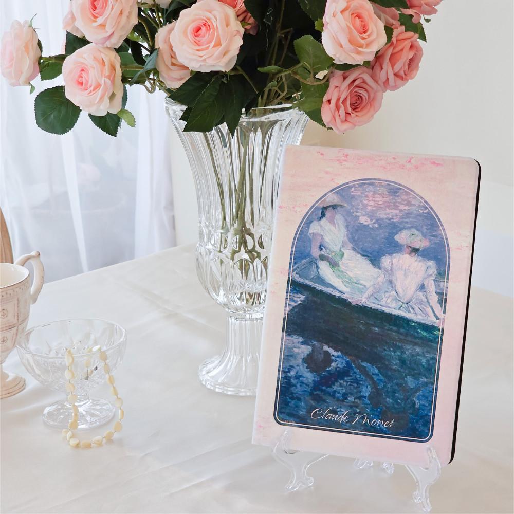 [마이무니문] 명화 소녀 클로드모네 갤럭시탭 케이스 S7+ S7FE S8+