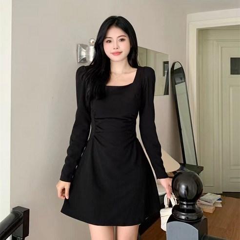 피어니스트 라인 슬리밍 A라인 미니원피스 - 원피스 | 쿠팡