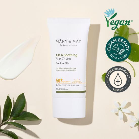 [피부진정] 마리엔메이 시카 수딩 선크림 SPF50+ PA++++ 50ml