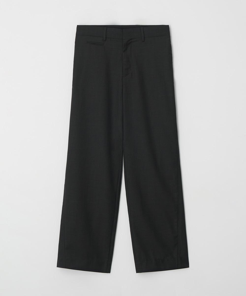 Curved Outseam Slacks CHARCOAL