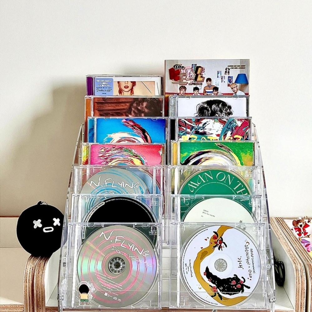 앨범보관 CD스토리지 DVD 다층 아크릴수납장 컬렉션