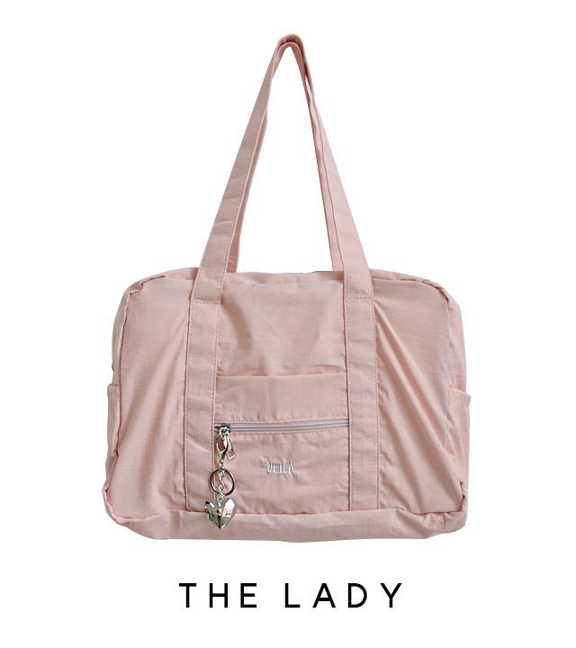 더레이디 [🤍하트키링세트] 경량 사라락 스퀘어 숄더백 토트백 보부상가방 생활방수 여행가방 바스락 가방 L-A0034/A0035