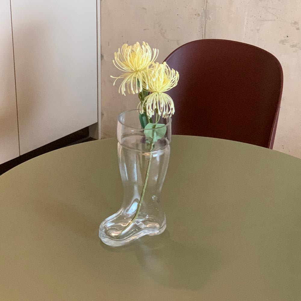 부츠 유리 화병