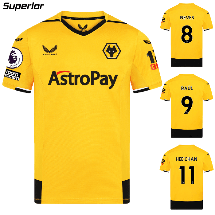 CASTORE 울버햄튼 22/23 HOME KIT [프리미어리그]