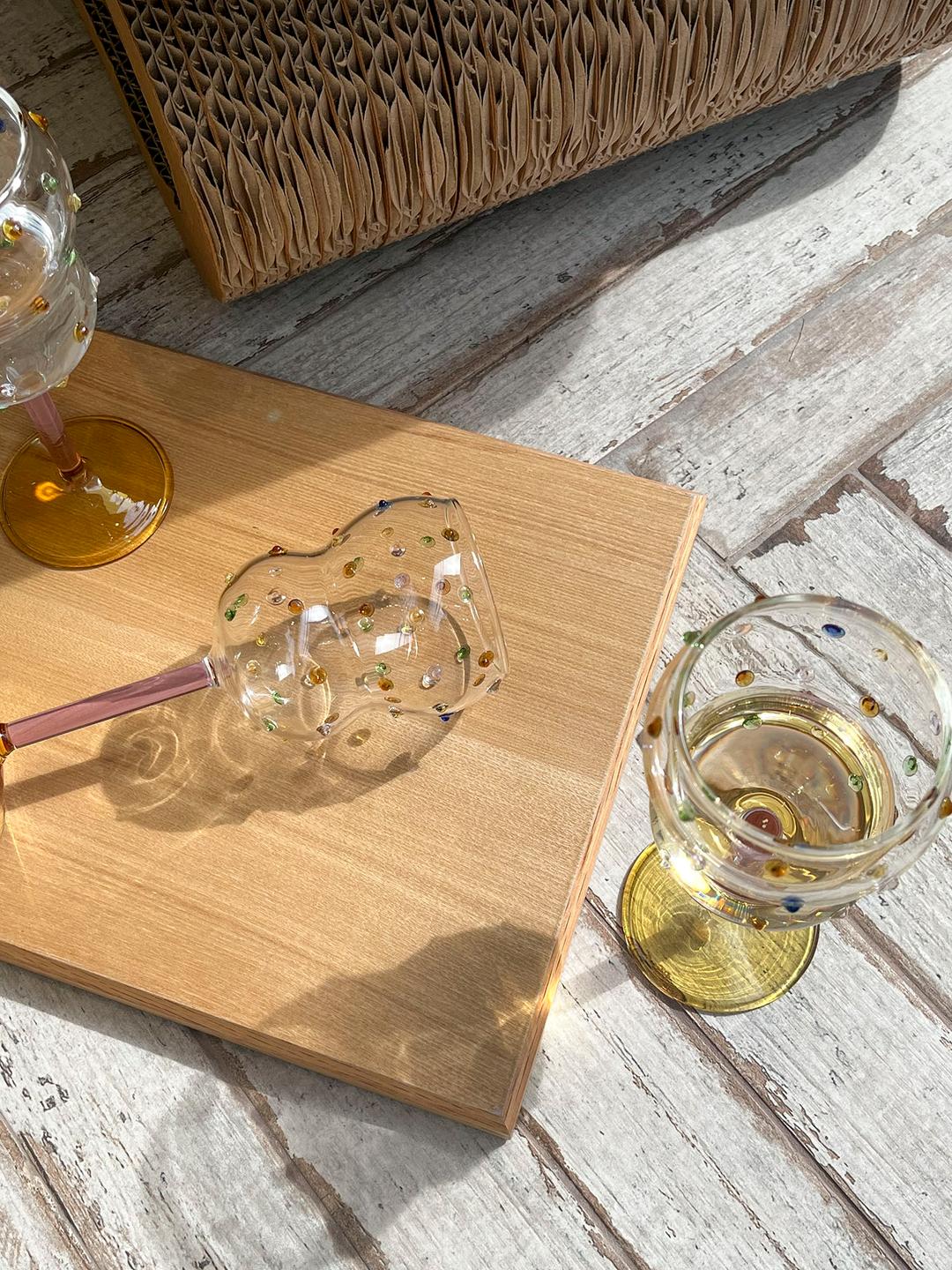 [스튜디오 반느] 쥬얼리 고블렛 글라스(JEWELRY GOBLET GALSS)