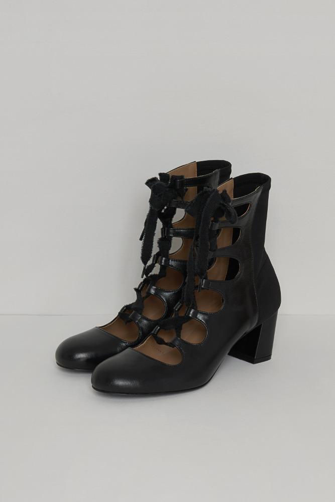 Claude Lace-Up Booties