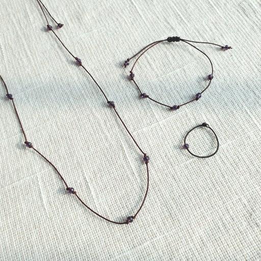 (고급형)탄생석 소원팔찌,목걸이,발찌 크리스탈 수능팔찌