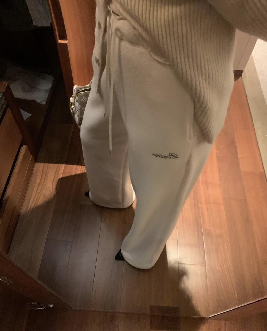 마베케이션 (재진행) Poster 포스터 레터링 테리 조거 팬츠 자수 기모 트레이닝복 4colors