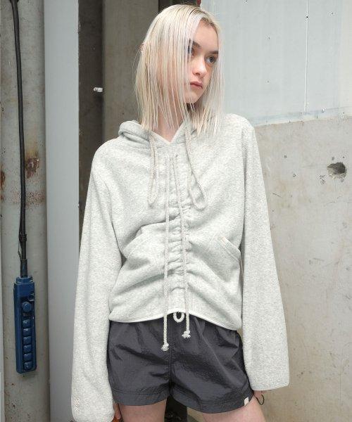 Soft Fleece Hoodie [Gray]
