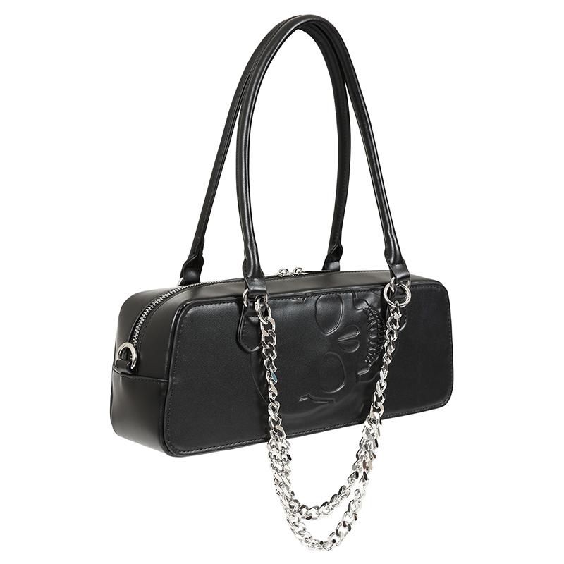 [BANNED] 블랙 미드나잇 스켈레톤 더블 체인 바운드 핸드백