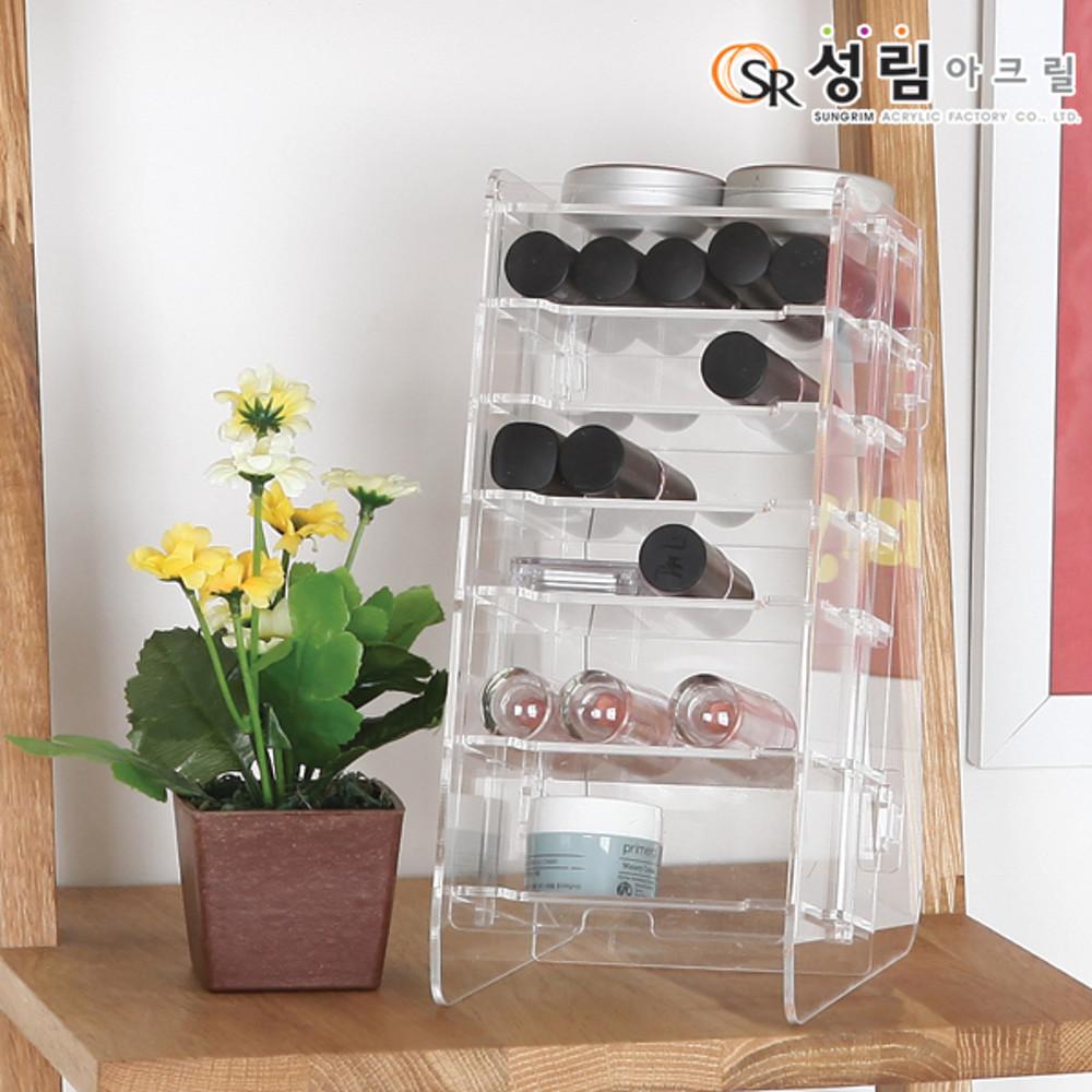 립스틱 정리대 메이크업 화장품 정리함