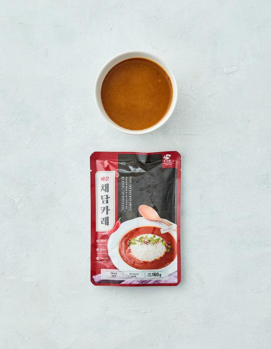 [순수람] 매운 채담카레 2종 (낱개/4개입)