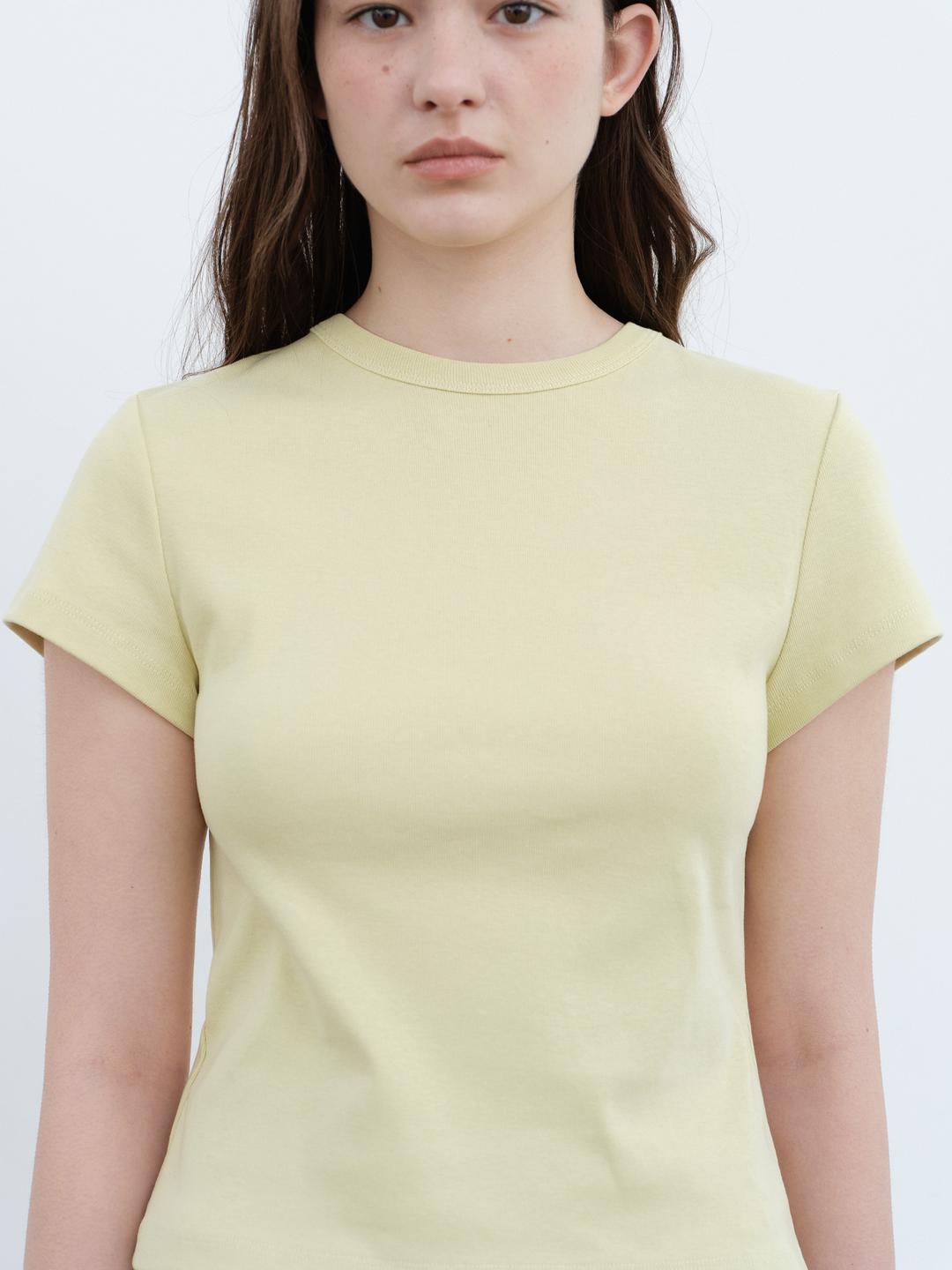 Simple T-Shirt-Pear Green