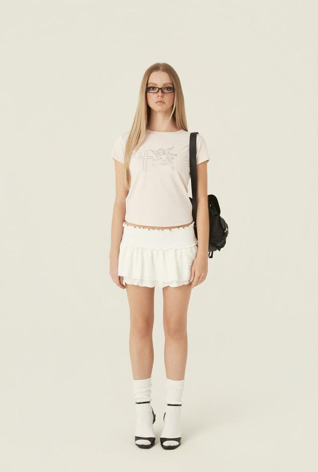 클리시어 Chou chou cable skirt - 위시버킷